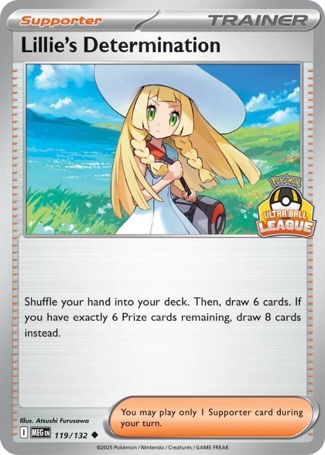 Lillie's Determination - 119/132 - Ultra Ball League