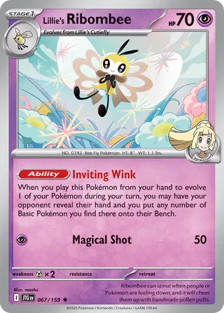 Lillie's Ribombee - 067/159 - Journey Together
