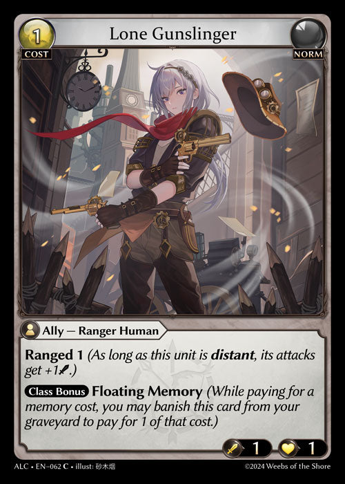 Lone Gunslinger - Alchemical Revolution -  C Norm