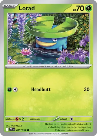 Lotad - 005/094 - Phantasmal Flames