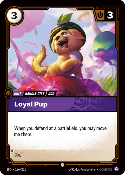 Loyal Pup - 126/221 - C Chaos