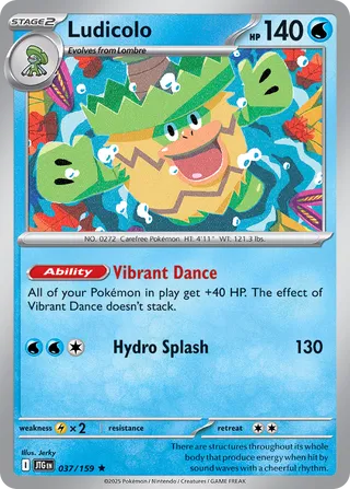Ludicolo - 037/159 - Journey Together