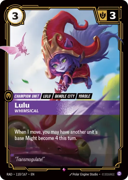 Lulu, Whimsical - 110/167 - R Chaos
