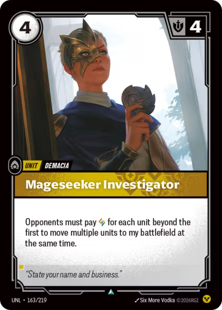 Mageseeker Investigator - 163/219 - U Order