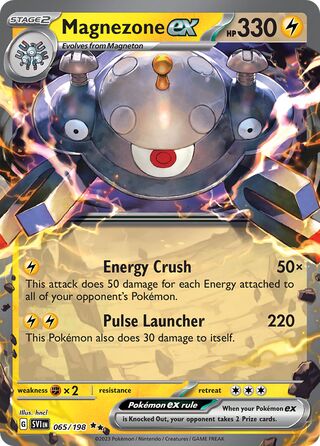 Magnezone ex - 065/198 - Scarlet & Violet