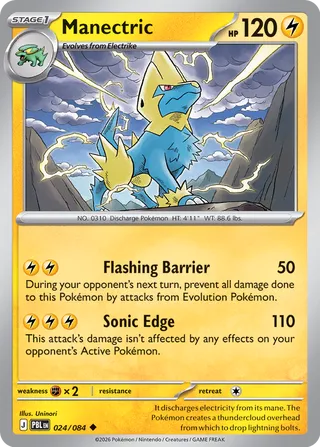 Manectric - 024/084 - Pitch Black