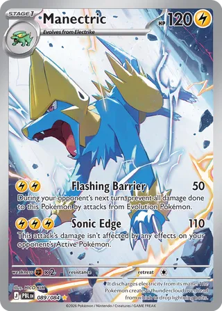 Manectric - 089/084 - Pitch Black