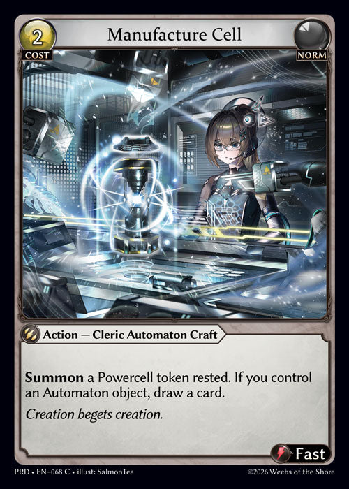  Manufacture Cell - .asphodel/paradise - C Norm