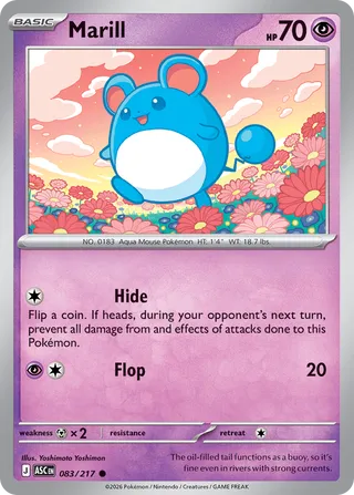 Marill - 083/217 - Ascended Heroes