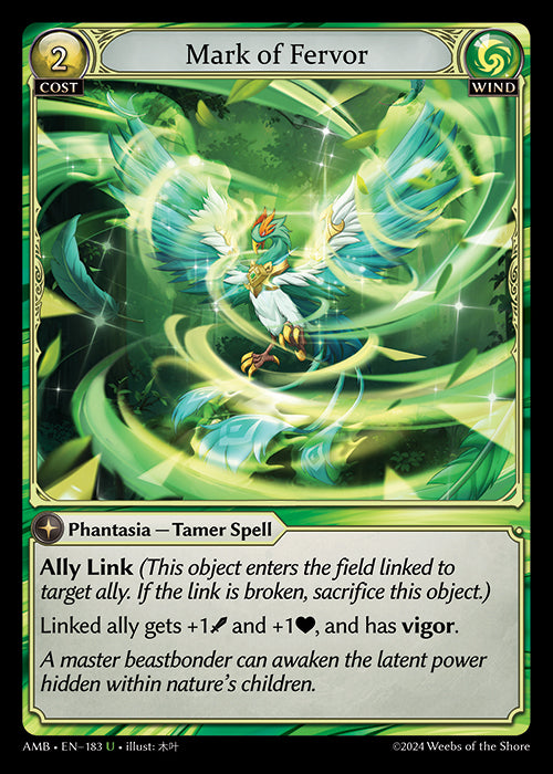 Mark of Fervor - Mortal Ambition -  U Wind