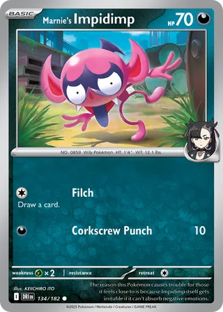 Marnie's Impidimp - 134/182 - Destined Rivals
