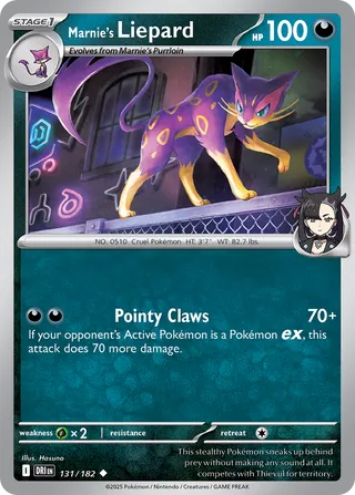 Marnie's Liepard - 131/182 - Destined Rivals