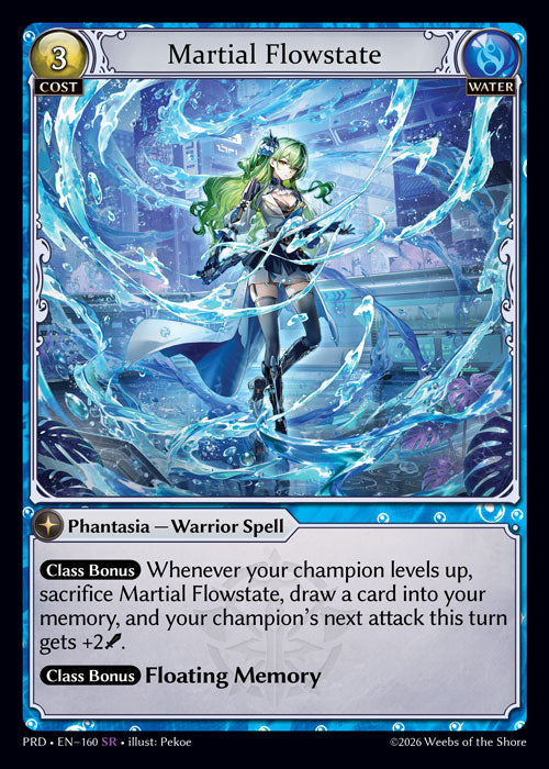 Martial Flowstate - .asphodel/paradise - SR Water