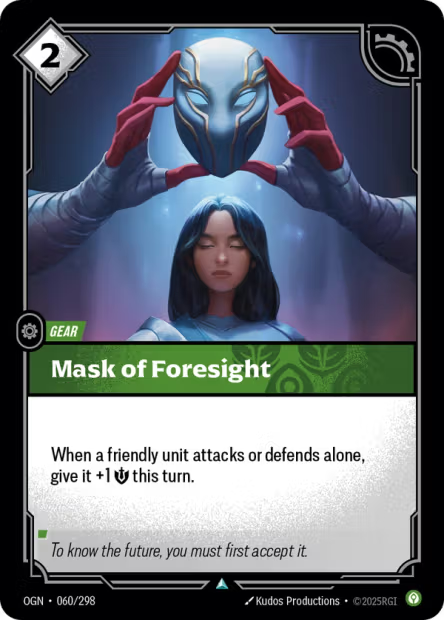 Mask of Foresight - 060/298 - U Calm