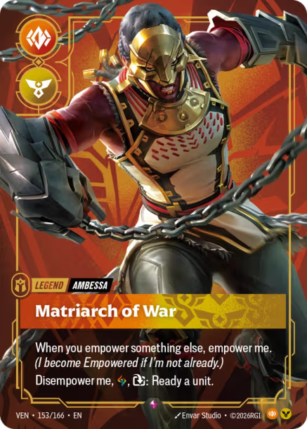 Matriarch of War - 153/166 - R Body/Order