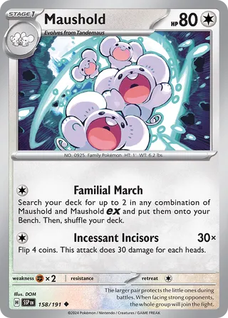 Maushold - 158/191 - Surging Sparks