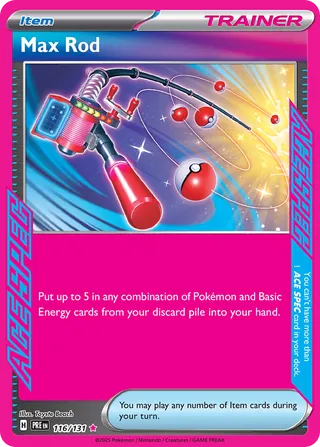 Max Rod - 116/131- Prismatic Evolutions