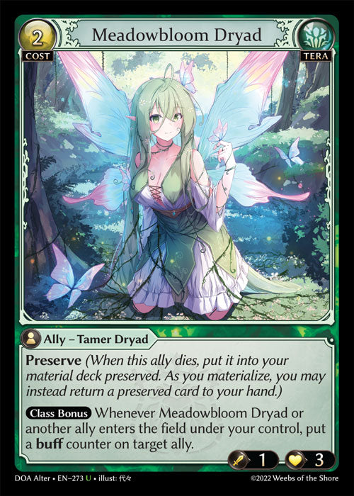 Meadowbloom Dryad - Dawn of Ashes