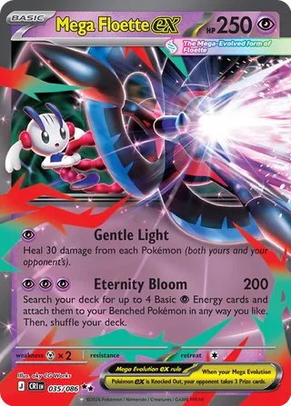 Mega Floette ex - 035/086 - Chaos Rising