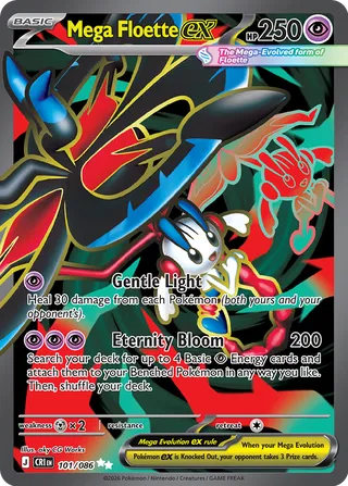 Mega Floette ex - 101/086 - Chaos Rising