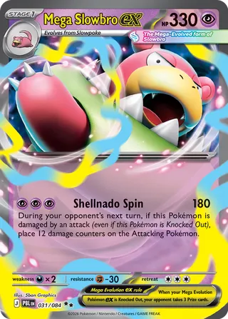 Mega Slowbro ex - 031/084 - Pitch Black