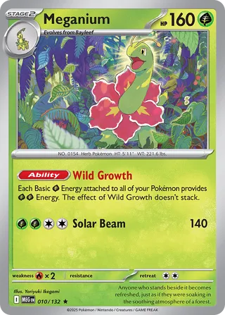 Meganium - 010/132 - Mega Evolution