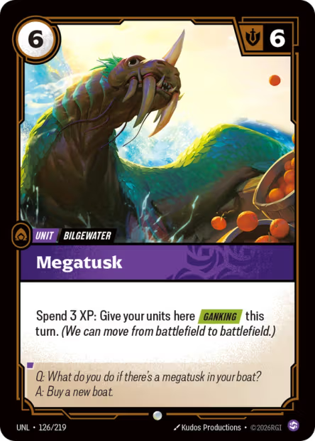 Megatusk - 126/219 - C Chaos