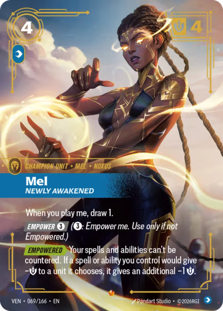 Mel, Newly Awakened - 069/166 - Epic Mind