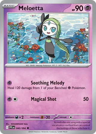 Meloetta - 040/094 - Phantasmal Flames