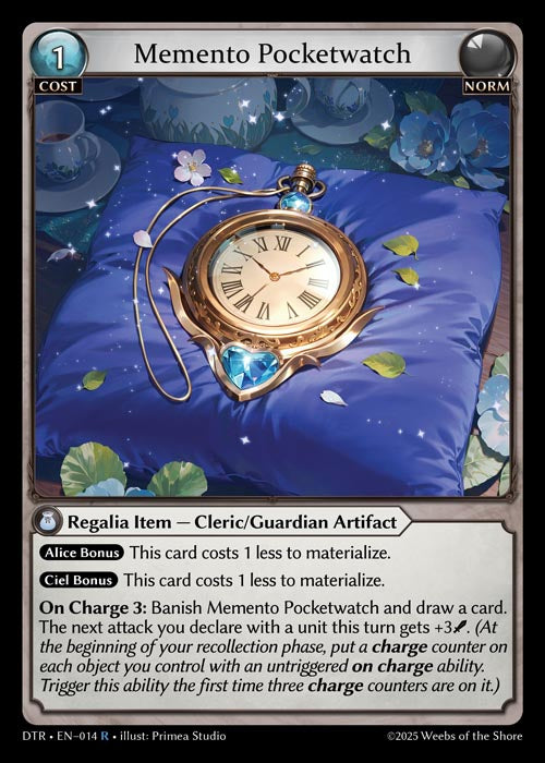 Memento Pocketwatch - Distorted Reflections