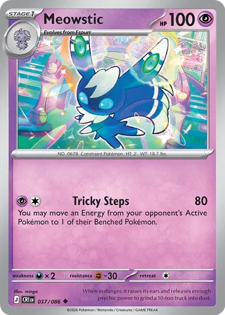 Meowstic - 037/086 - Chaos Rising