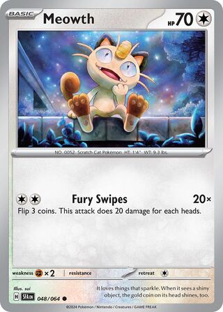 Meowth - 048/064 - Shrouded Fable