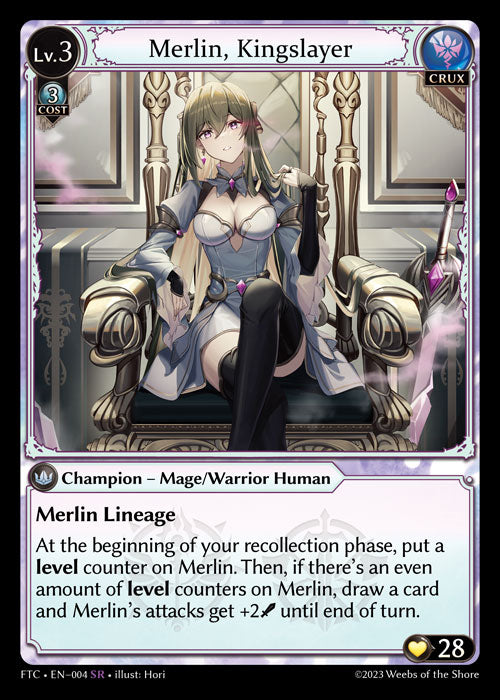 Merlin, Kingslayer - Fractured Crown - SR Crux