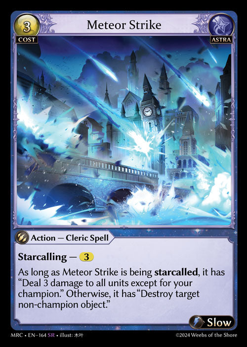 Meteor Strike - Mercurial Heart -  SR Astra