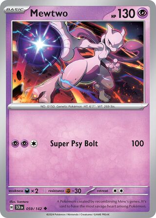 Mewtwo - 059/142 - Stellar Crown