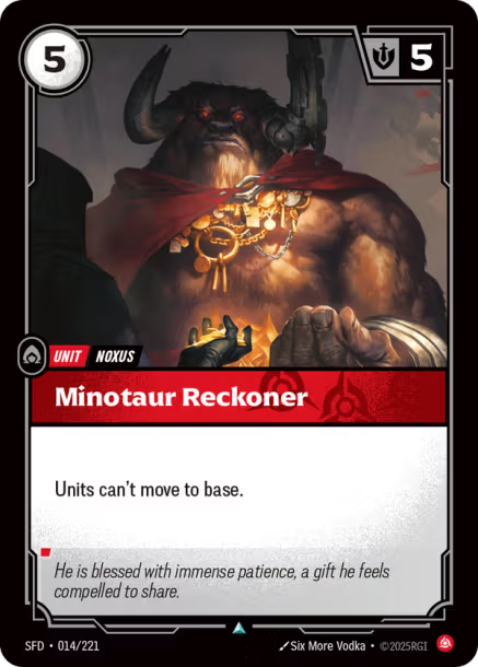 Minotaur Reckoner - 014/221 - U Fury