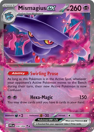 Mismagius ex - 036/094 - Phantasmal Flames