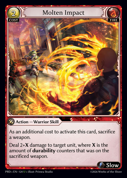 Molten Impact - .asphodel/paradise - U Fire