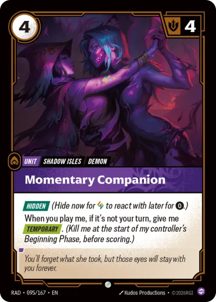 Momentary Companion - 095/167 - C Chaos