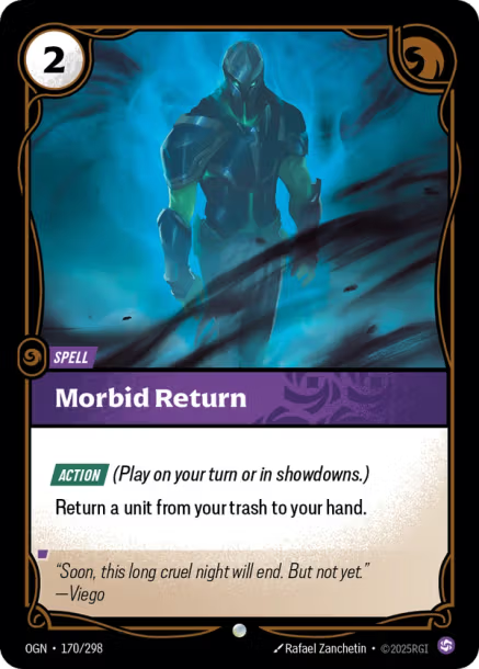Morbid Return - 170/298 - C Chaos