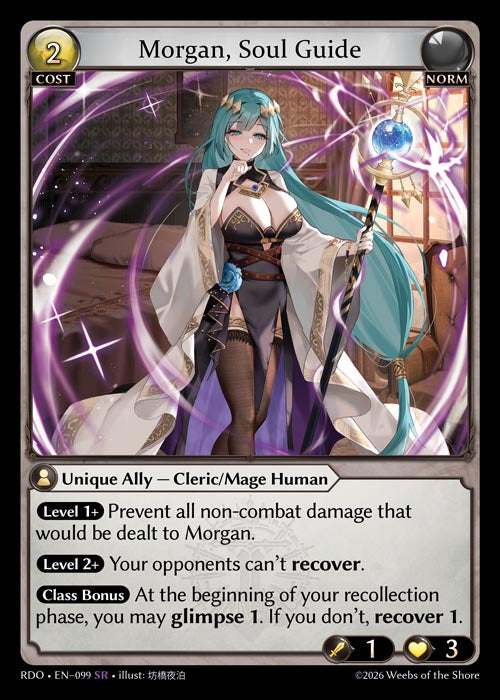 Morgan, Soul Guide - Radiant Origins - SR Norm