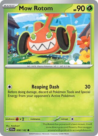 Mow Rotom - 008/142 - Stellar Crown