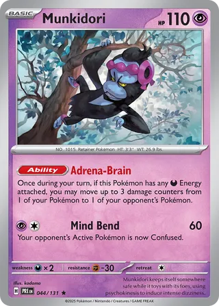 Munkidori - 044/131- Prismatic Evolutions