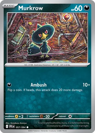 Murkrow - 057/094 - Phantasmal Flames