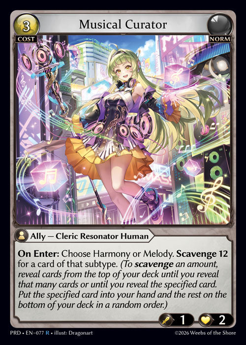 Musical Curator - .asphodel/paradise - R Norm
