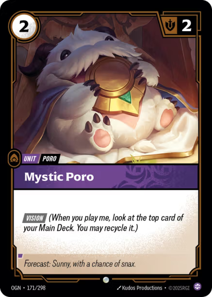 Mystic Poro - 171/298 - C Chaos