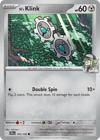 N's Klink - 103/159 - Journey Together