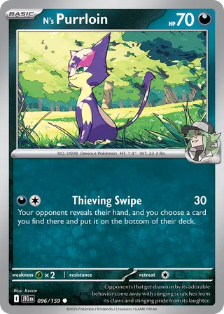 N's Purrloin - 096/159 - Journey Together