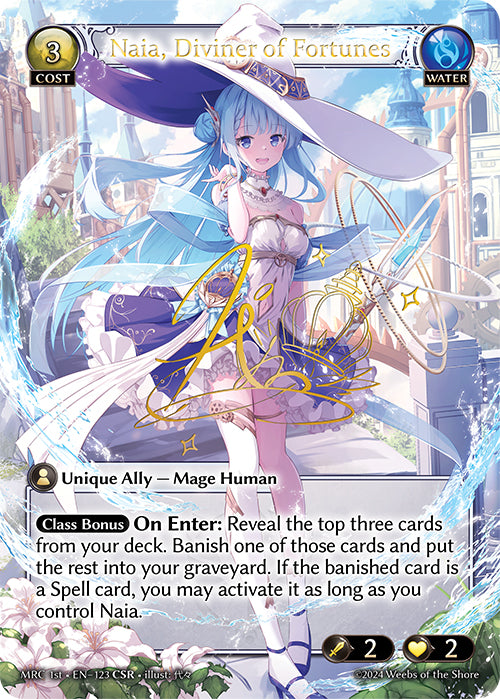 Naia, Diviner of Fortunes (CSR) - Mercurial Heart