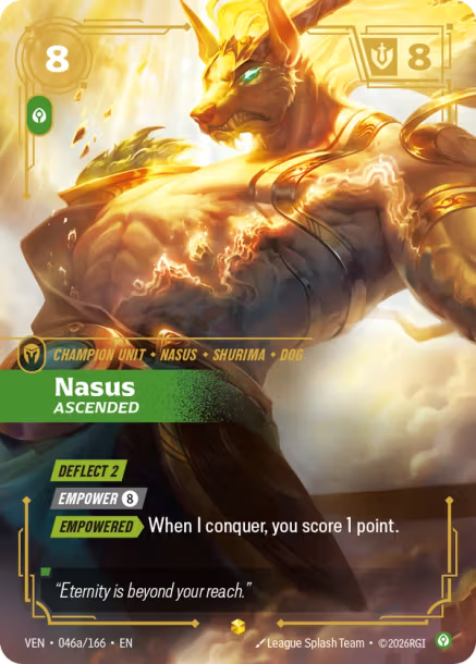 Nasus, Ascended - 046a/166 - Epic Calm - Alternation Art